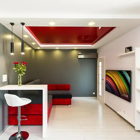 Daire Brand New Relaxing Place In Neighbourhood Lviv